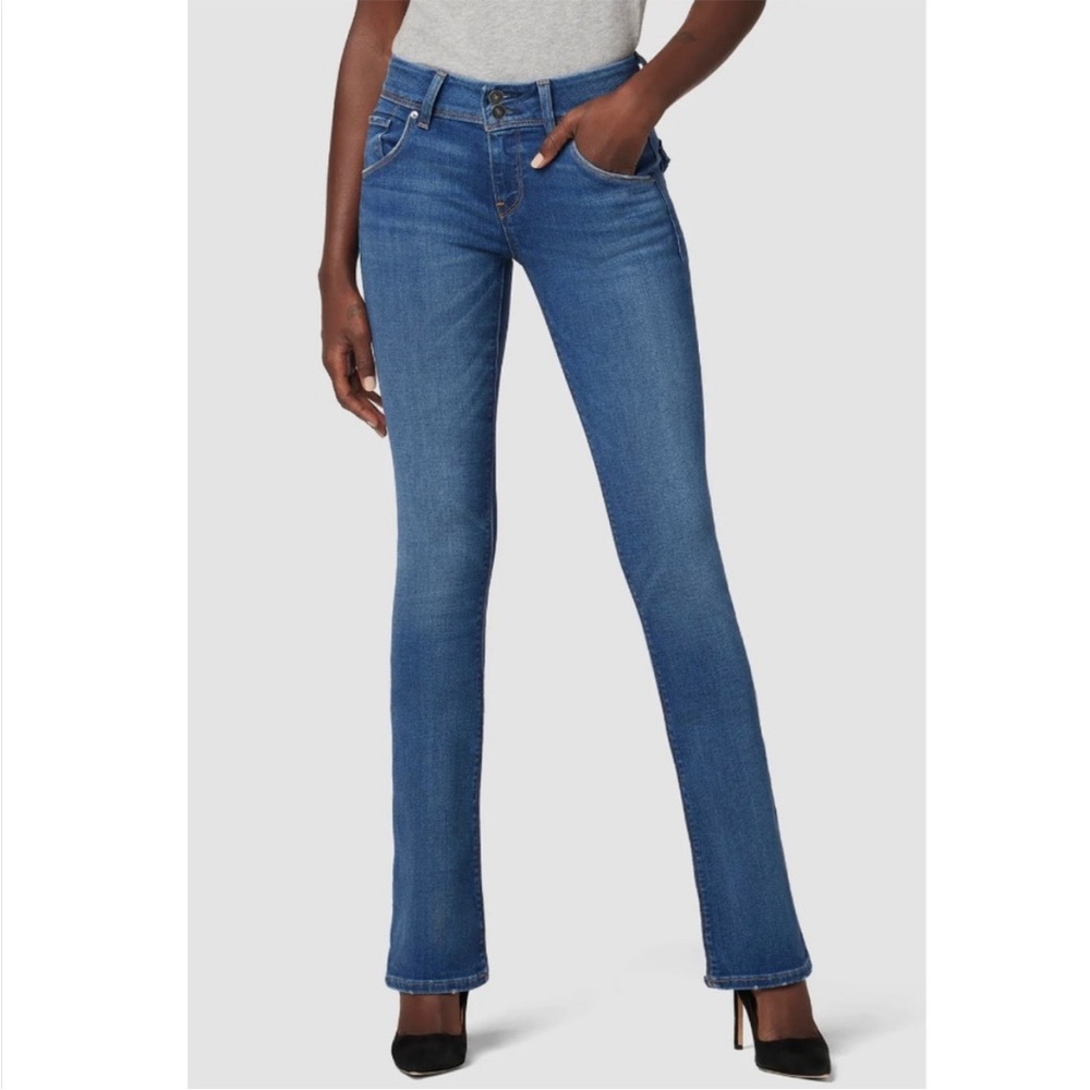 HUDSON Beth midrise baby boot cut jeans size‎ 13